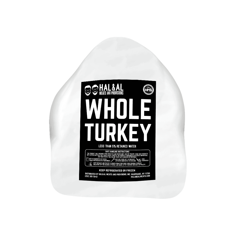 HALAL WHOLE TURKEY - SEASONAL