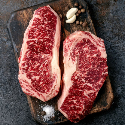 STONE AXE MB 9 WAGYU STRIPLOIN STEAK (1 PIECE) 14OZ